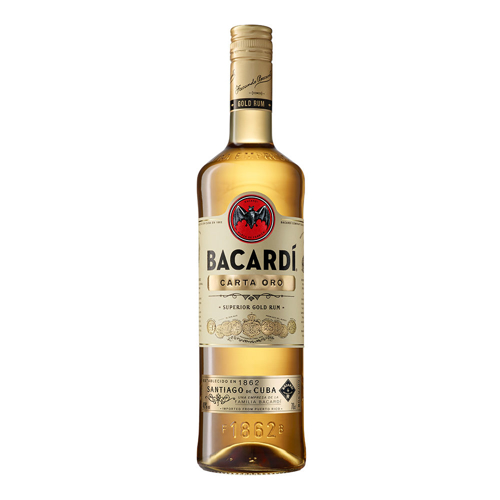 Picture of Bacardi Carta Oro (Gold) Rum 700ml