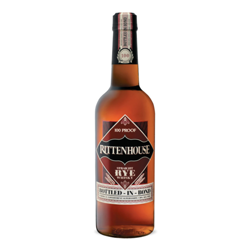 Picture of Rittenhouse Rye 100 Proof Bottled In Bond Whiskey 700ml