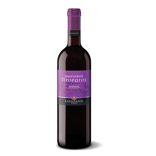 Picture of Lafazanis Winery Prorogos 750ml, Red Semi Sweet Wine