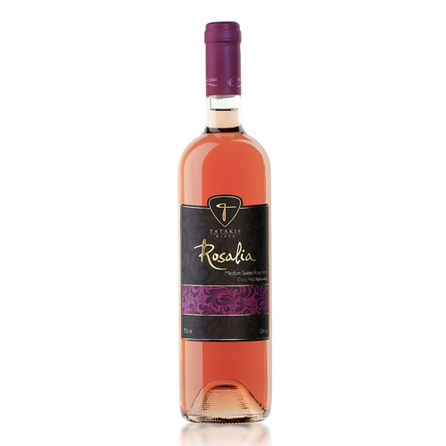 Εικόνα της Τατάκη Rosalia 750ml, Ροζέ Ημίγλυκος Οίνος