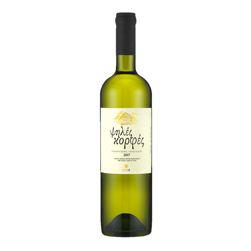 Εικόνα της Ε.Ο.Σ. Σάμου Ψηλές Κορφές 750ml (2024), Λευκός Ξηρός Οίνος
