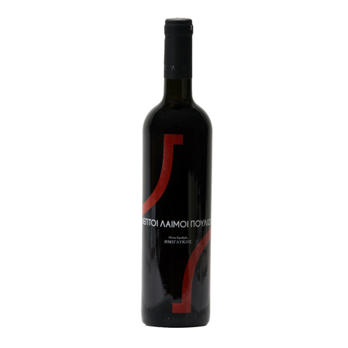 Picture of Skiouros Winery Leptoi Laimoi Poulion 750ml (2020), Red Semi Sweet Wine