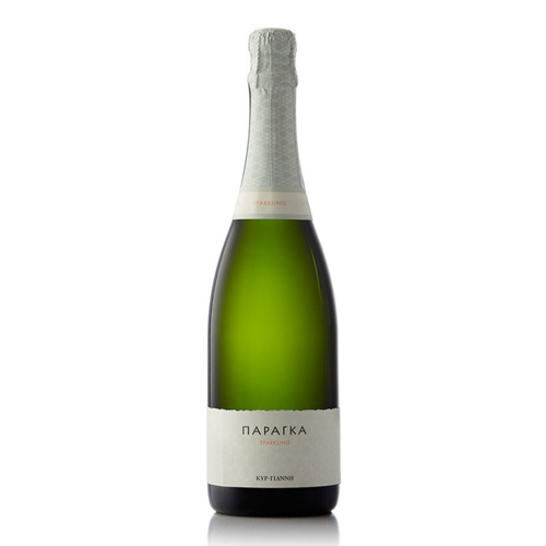 Εικόνα της Κτήμα Κυρ Γιάννη Παράγκα Sparkling 750ml, Λευκός Αφρώδης Οίνος