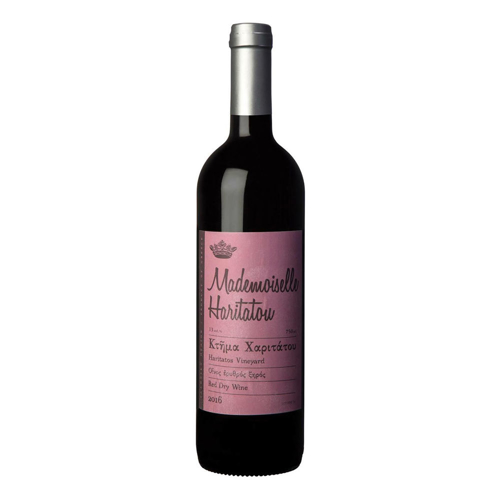 Εικόνα της Κτήμα Χαριτάτου Mademoiselle 750ml (2020), Ερυθρός Ξηρός Οίνος