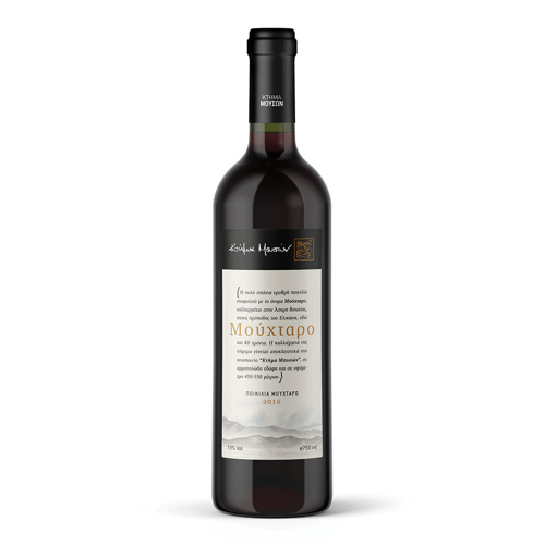Εικόνα της Κτήμα Μουσών Μούχταρο 750ml (2023), Ερυθρός Ξηρός Οίνος