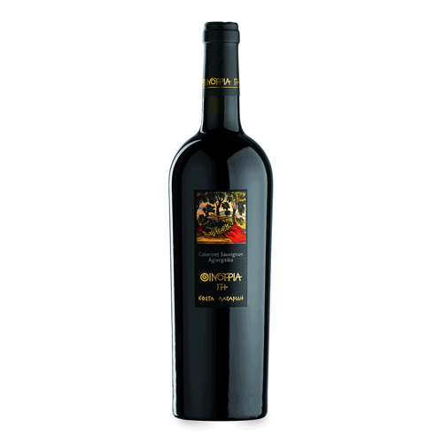 Εικόνα της Κτήμα Κώστα Λαζαρίδη Οινότρια Γη Cabernet Sauvignon - Αγιωργίτικο 750ml (2020), Ερυθρός Ξηρός Οίνος
