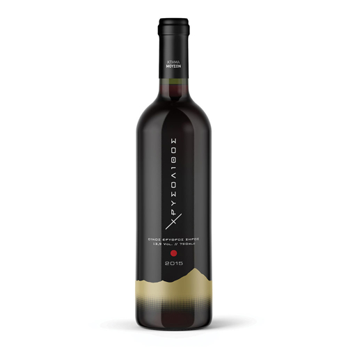 Εικόνα της Κτήμα Μουσών Χρυσόλιθος 750ml (2022), Ερυθρός Ξηρός Οίνος