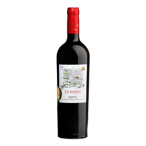 Εικόνα της Σκούρα Σύνορο 750ml (2018), Ερυθρός Ξηρός Οίνος