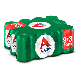 Picture of Alpha Can 330ml Twelve Pack (9+3)
