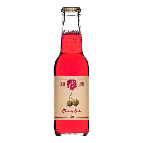 Εικόνα της Three Cents Cherry Soda 200ml