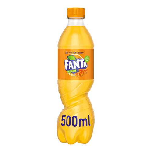 Εικόνα της Fanta Πορτοκαλάδα Με Ανθρακικό PET 500ml