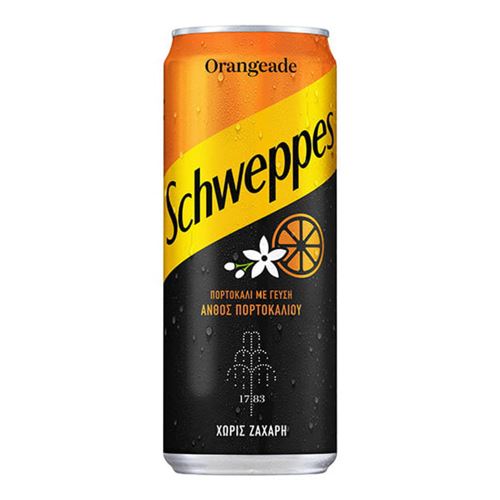 Εικόνα της Schweppes Orangeade Κουτί 330ml