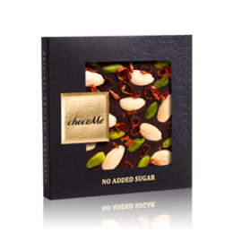 Εικόνα της Σοκολάτα ChocoMe No Sugar Nuts & Chilli 50gr