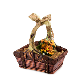 Picture of Package No 012 | Wooden Basket (23cm x 33cm x 33cm)