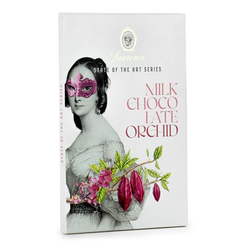 Picture of Laurence State Of The Art Milk Chocolate - Orchid 80gr