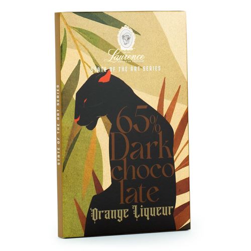 Picture of Laurence State Of The Art 65% Dark Chocolate - Orange Liquer 80gr