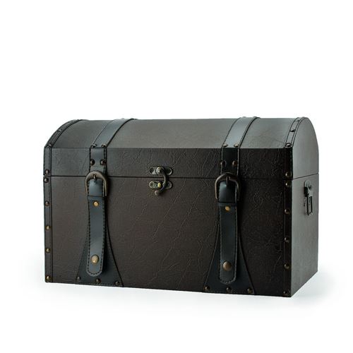 Picture of Package No 161 | Leather Chest (42cm x 27cm x 26,5cm)