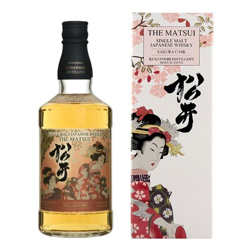 Picture of The Matsui Sakura Cask Single Malt Japanese Whisky 700ml