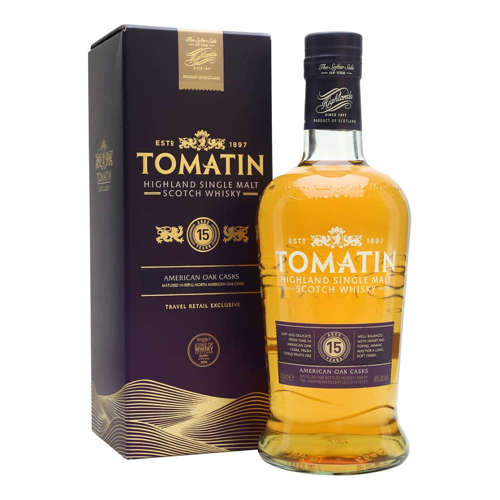 Picture of Tomatin 15 Y.O Single Malt Whisky 700ml