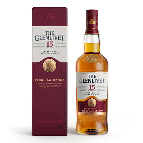 Εικόνα της The Glenlivet 15 Y.O. Single Malt French Oak Reserve Whisky 700ml