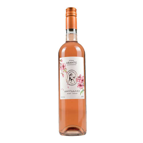 Εικόνα της Κτήμα Αβαντίς Αμυγδαλιές 750ml (2024, Ροζέ Ξηρός Οίνος