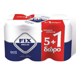 Picture of Fix Hellas Can 330ml Six Pack (5+1)