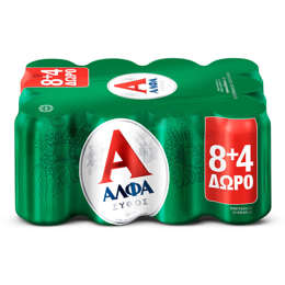 Picture of Alpha Can 330ml Twelve Pack (8+4)