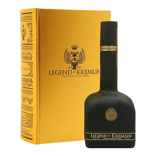 Εικόνα της Legend Of Kremlin (Black in Gold Book) Vodka 700ml