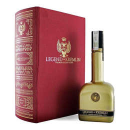 Picture of Legend Of Kremlin (Gold in Red Book) Vodka 700ml