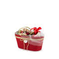 Picture of Package No 026 | Red Handmade Basket (33cm x 16cm x 17cm)