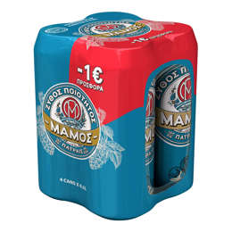 Picture of Mamos Can 500ml Four Pack (3+1)