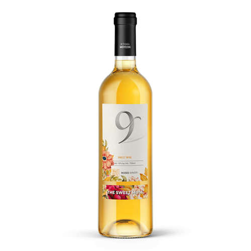 Εικόνα της Κτήμα Μουσών 9 The Sweet Muse 750ml, Λευκός Γλυκός