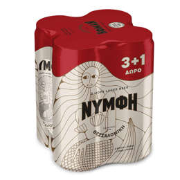 Picture of Nymfi Can 500ml Four Pack (3+1)