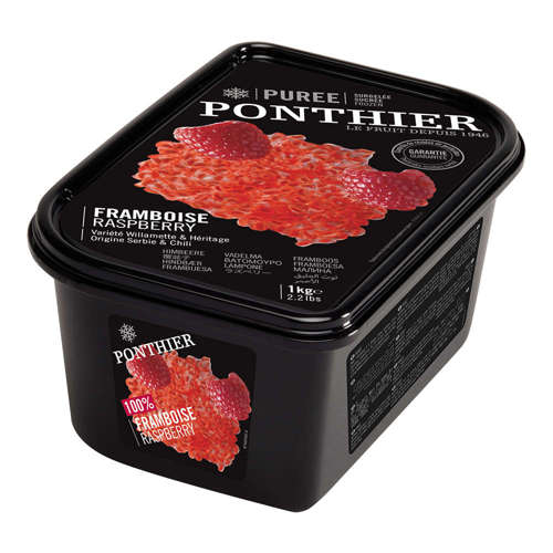 Εικόνα της Ponthier Πουρές Raspberry 1Kg (Κατεψυγμένο Προϊόν)