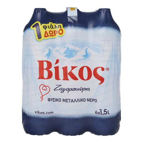 Εικόνα της Νερό Βίκος 1.5Lt (6x1.5Lt)