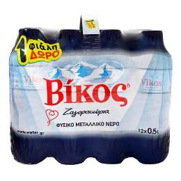 Εικόνα της Νερό Βίκος Δωδεκάδα 500ml (12x500ml)