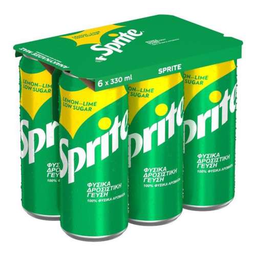 Εικόνα της Sprite Κουτί 330ml Εξάδα