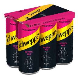 Picture of Schweppes Pomegranate Can 330ml Six Pack