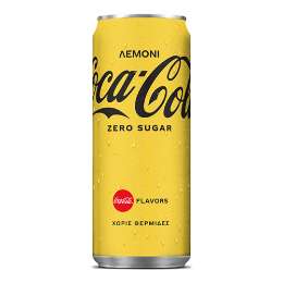 Εικόνα της Coca Cola Zero Lemon Κουτί 330ml