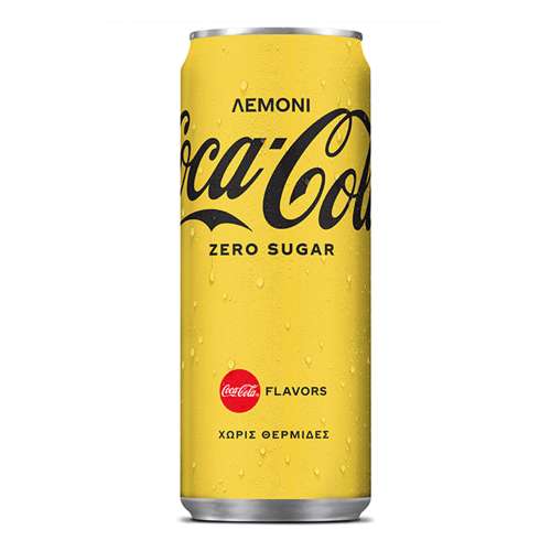 Εικόνα της Coca Cola Zero Lemon Κουτί 330ml