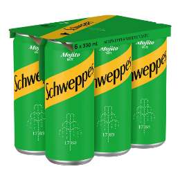 Picture of Schweppes Mojito Can 330ml Six Pack