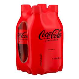 Picture of Coca Cola Zero Pet 500ml Four Pack