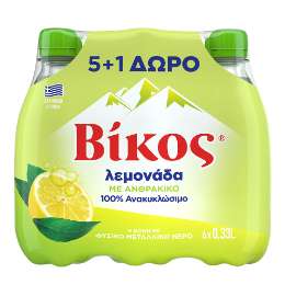 Picture of Vikos Lemon 330ml (5+1) (6x330ml)