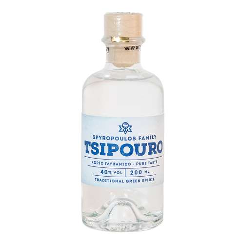 Picture of Tsipouro Spyropoulou Without Anise 200ml