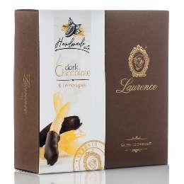 Picture of Laurence Dark Chocolate & Lemon Peel 140gr