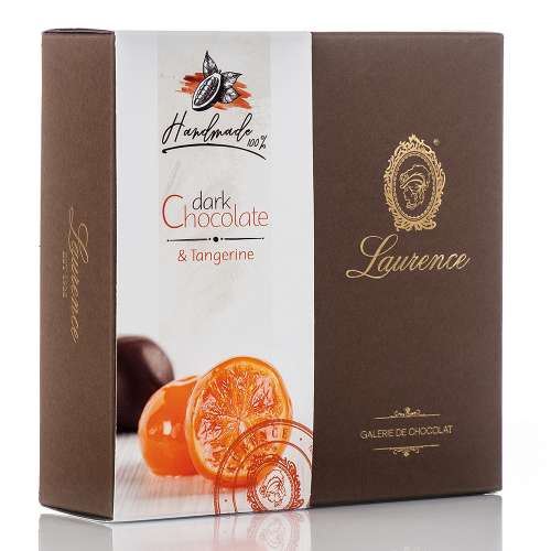 Picture of Laurence Dark Chocolate & Tangerine 185gr