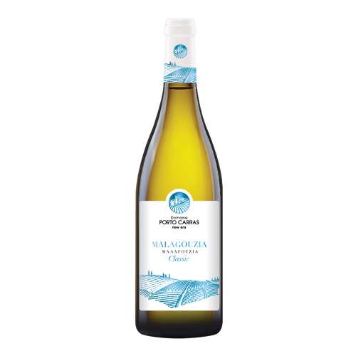 Εικόνα της Κτήμα Πόρτο Καρράς Mαλαγουζιά 750ml (2022), Λευκός Ξηρός Οίνος
