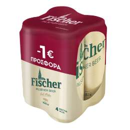 Picture of Fischer Can 500ml Four Pack (-1€)