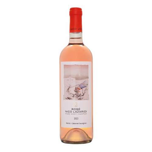 Picture of The Chateau Nico Lazaridi Winery Rose 750ml (2023), Rose Semi Dry Wine