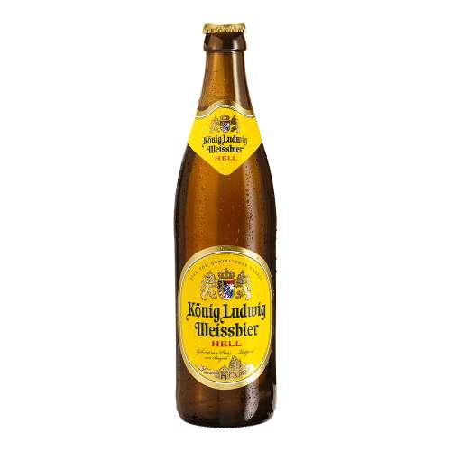 Picture of Konig Ludwig Weissbier Hell One Way 500ml